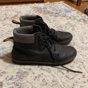 Black Dr. Martin size 8 boots
